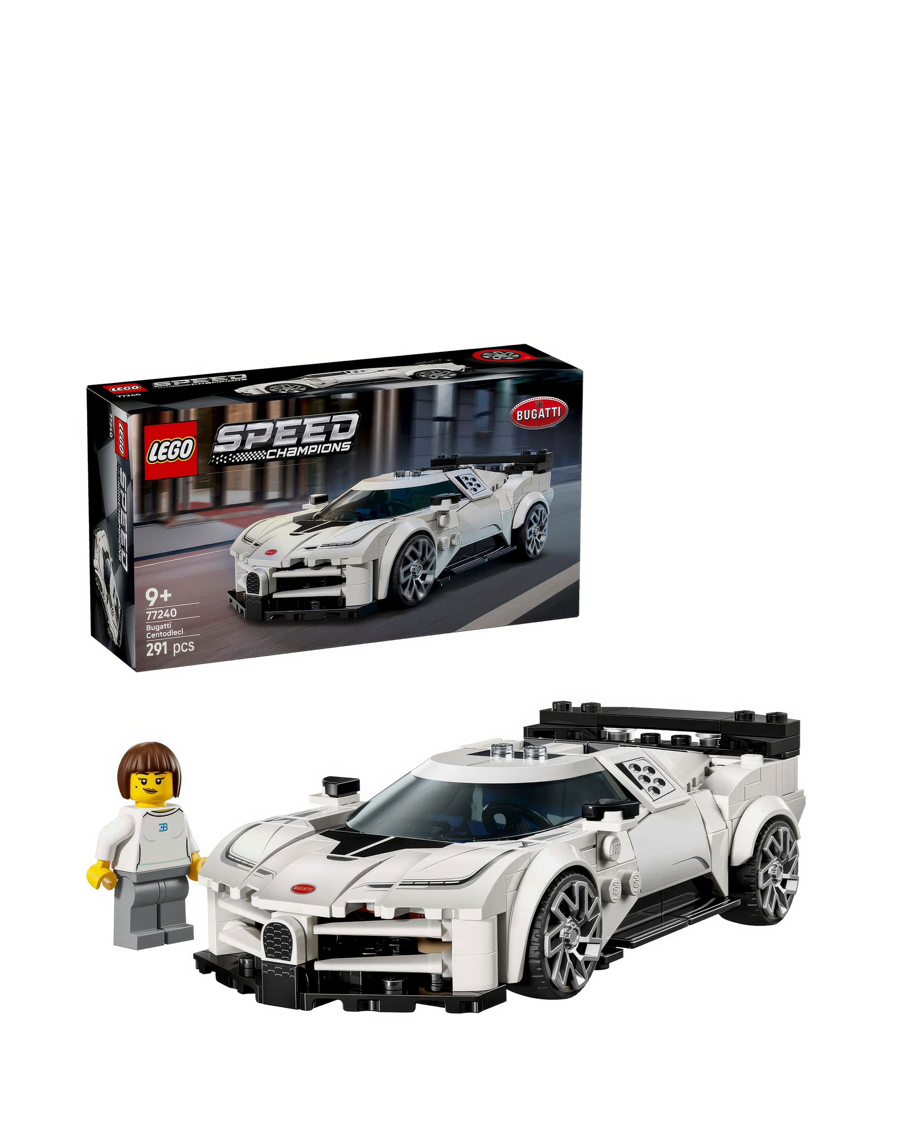 LEGO Speed Champions Bugatti Centodieci Hyper Sports Car 77240
