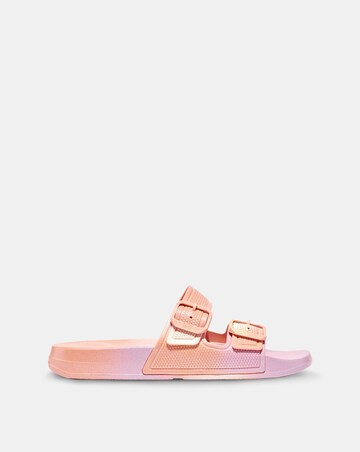 Fit Flop iQushio Two-Bar Buckle Slides Standard Fit