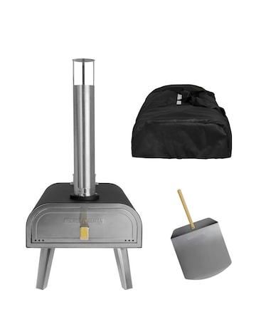 George Foreman 16" Pizza Oven with Paddle & Carry Bag