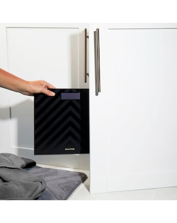 Salter Chevron Two Tone Bathroom Scale