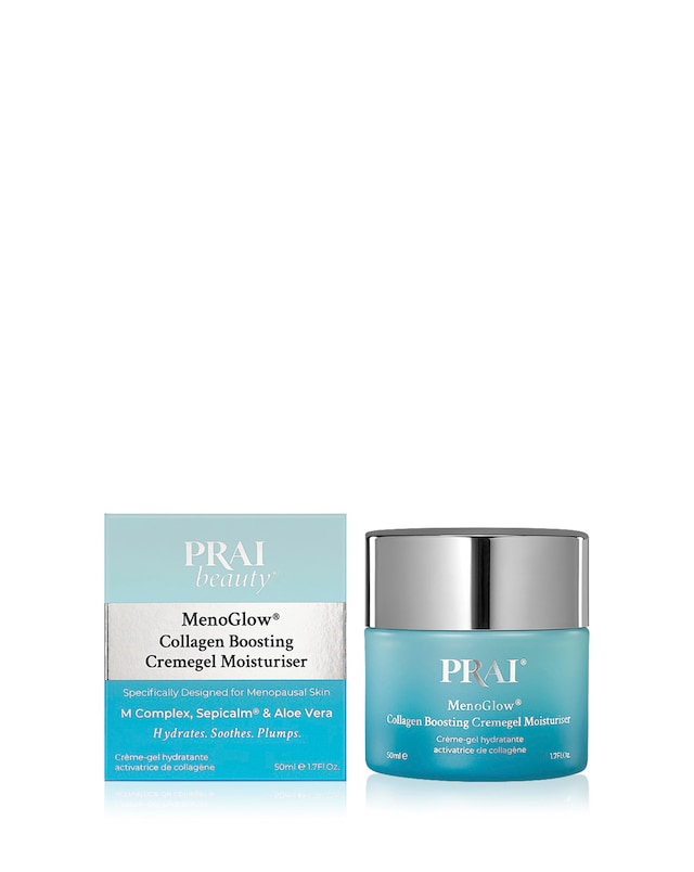 PRAI MenoGlow Collagen Boosting Cremegel Moisturiser - 50ml