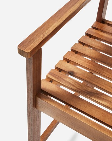 Charles Bentley 2/3 Seater Wooden Bench