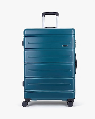 Rock Lisbon Large Suitcase - Pine Green
