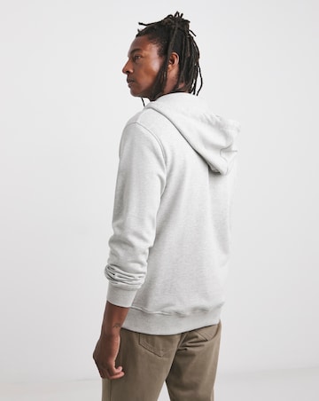 Full Zip Hoodie- Grey Marl