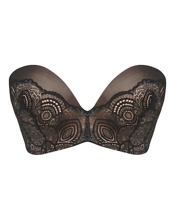 Wonderbra Refined Glamour Strapless Bra Black