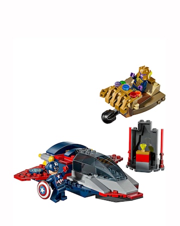 LEGO Marvel Captain America vs. Thanos, Super Hero Building Toy 76319
