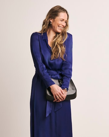 Anthology Satin Shirt Dress