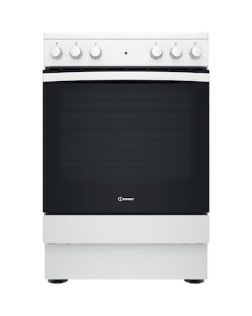 Indesit IS67V5KHW/UK Single Electric Cooker + Install