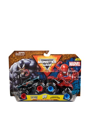 Monster Jam 1:64 Marvel Die Cast Truck 2 Pack