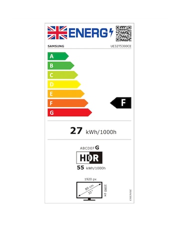 Samsung 32in UE32T5300 Smart Full HD HDR LED TV