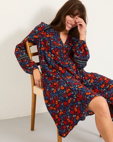Fatface Steph Folk Floral Dress