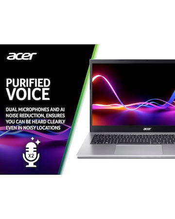Acer Aspire 3 Laptop - 15.6in FHD AMD Ryzen 5 8GB 256GB