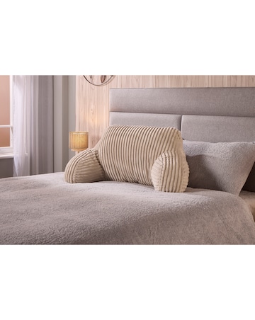 Huggleland Velvet Jumbo Cord Cuddle Cushion