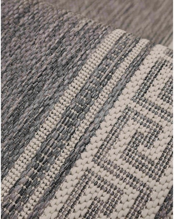 Gel Backed Greek Key Rug