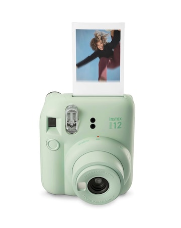 Fujifilm Instax Mini 12 Instant Camera with 20 Shot Film Pack - Mint Green