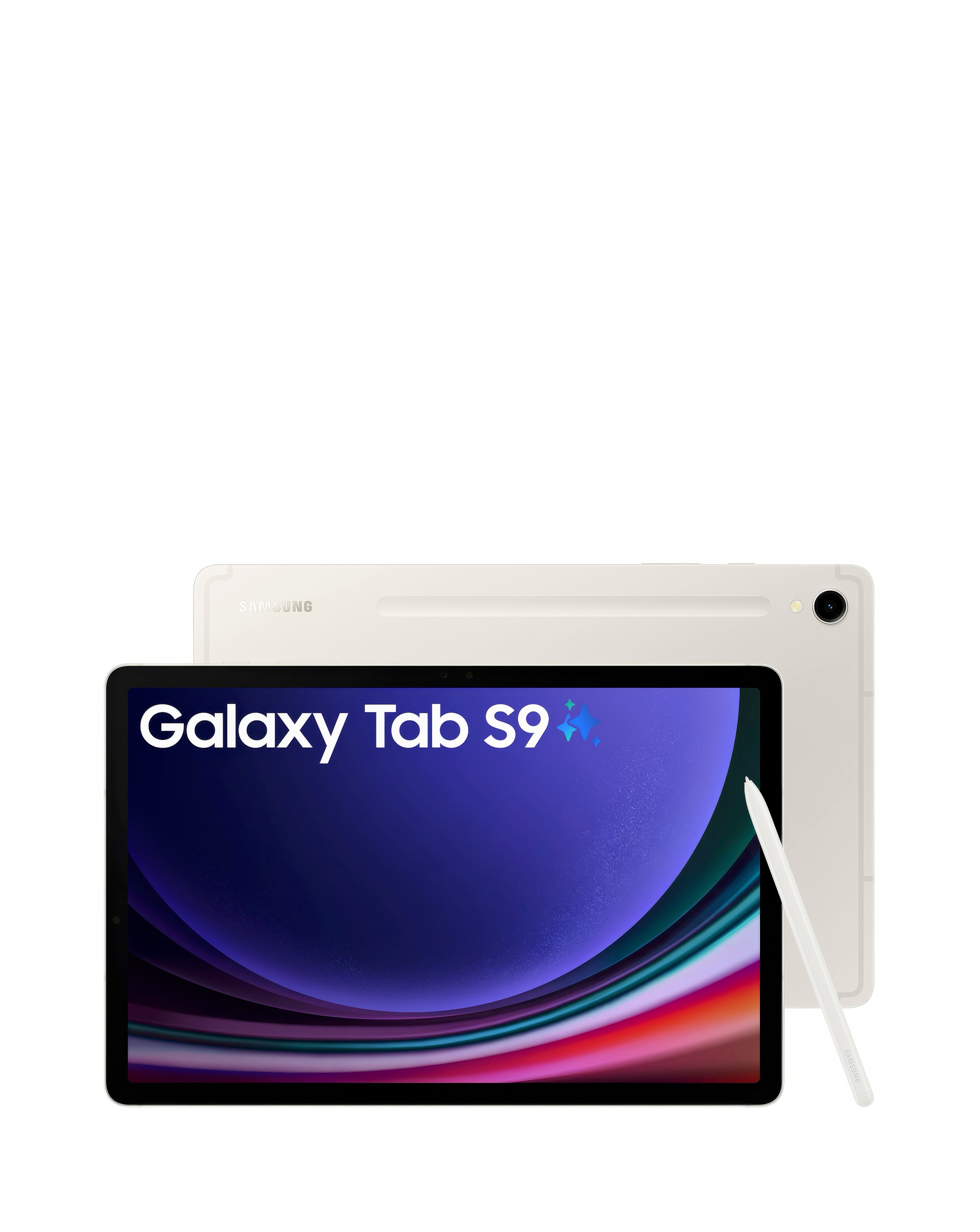 Samsung Galaxy Tab S9 11in Wi-Fi 128GB - Beige - Galaxy AI | JD