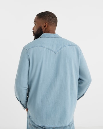 Levi's Classic Western Denim Shirt - Stonewash