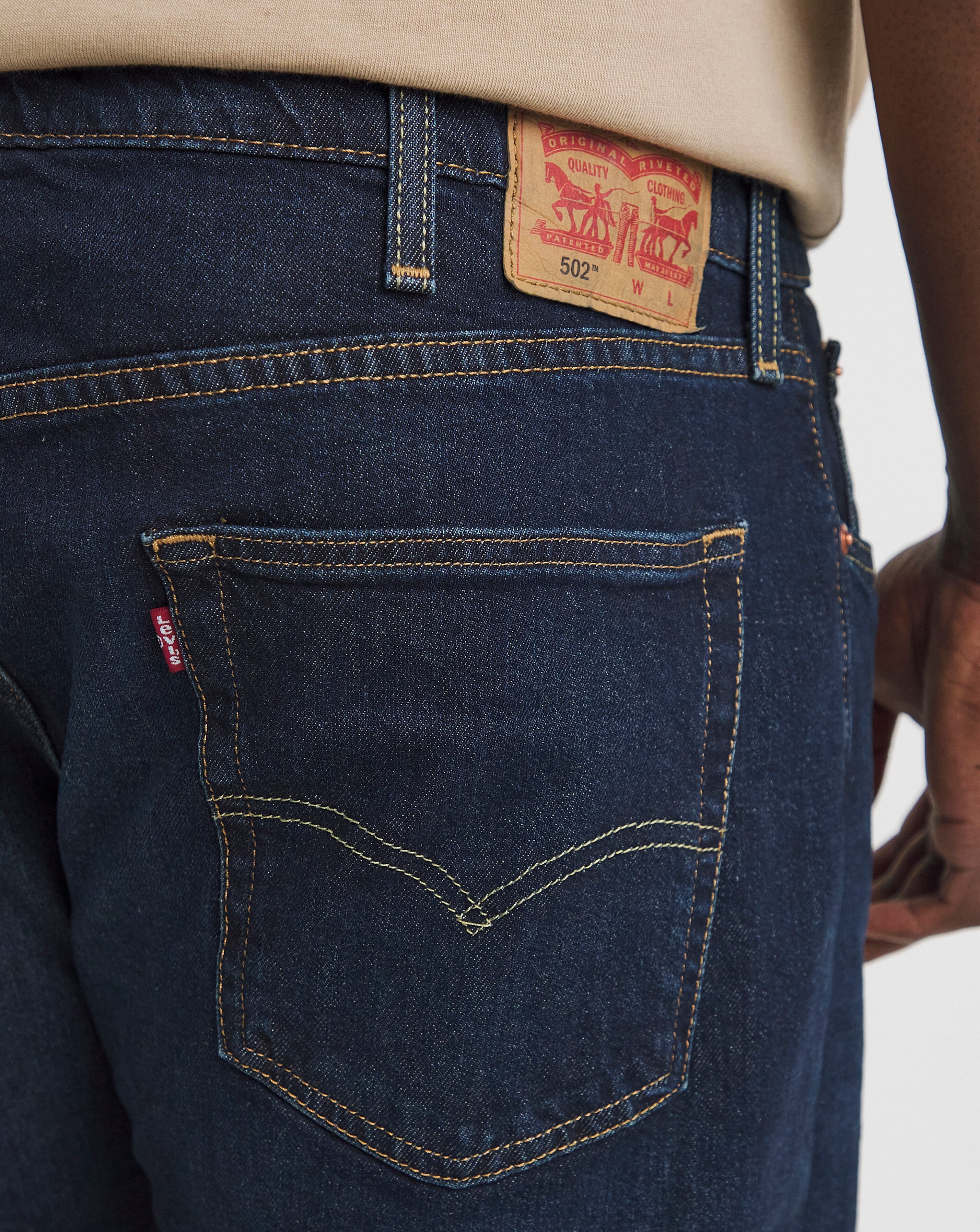 Levi's 502 Taper Jean - Dark Indigo | JD Williams