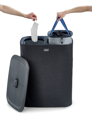 Joseph Joseph 90L Laundry Basket Black