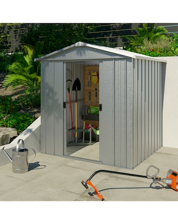 Yardmaster 6 X 8 Apex Metal Shed