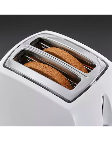 Russell Hobbs 21640 Textures White 2 Slice Toaster
