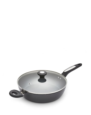 Morphy Richards Forged Aluminium Saute Pan with Lid