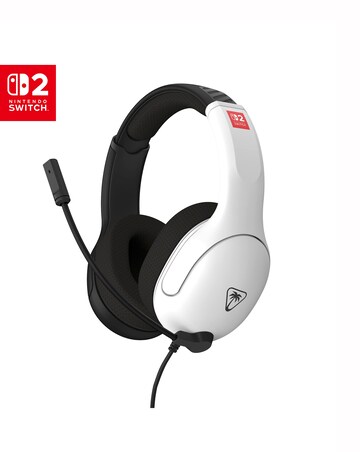 Turtle Beach Airlite Fit Headset for Nintendo Switch 2 - Black & White