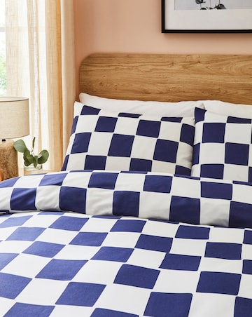 Gray & Osbourn Chequerboard Cover Duvet Set