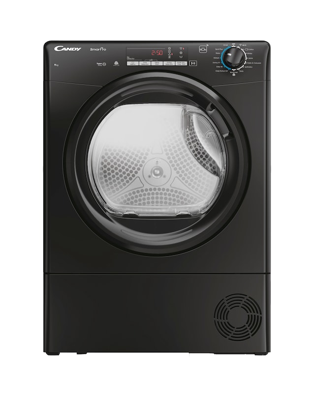 Candy Smart Pro Inverter CROE C9TBGB-80 Wifi 9Kg Condenser Tumble Dryer Black