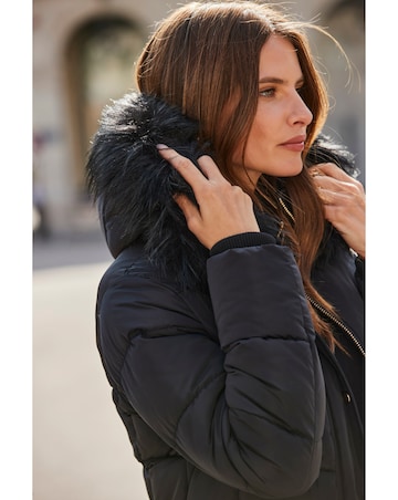 Sosandar Glam Padded Coat