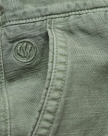 FatFace Cotton Linen Cargo Shorts - Green