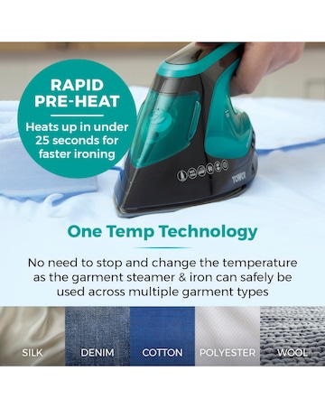 Tower 2-in-1 Hand Garment Steamer