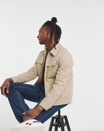 Stone Linen Harrington