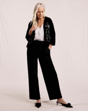 Julipa Embellished Velvet Party Jacket