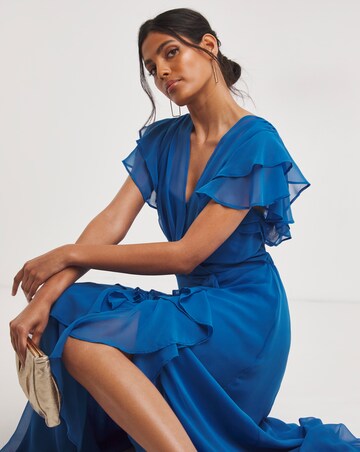 Joanna Hope Ruffle Maxi Dress