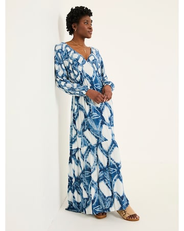 FatFace Noelle Water Leaf Maxi Dress