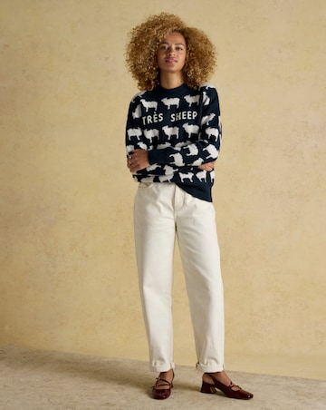 Joules Tres Sheep Knitted Jumper