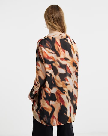 Oversized Voile Shirt
