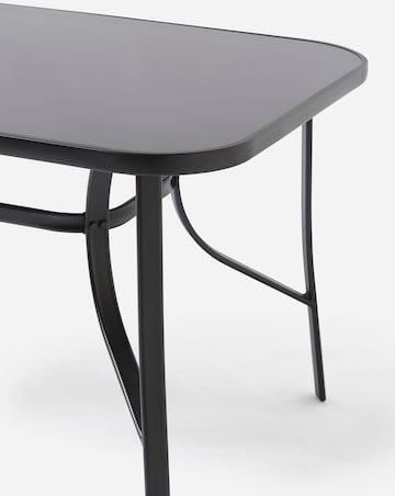 Malaga 6 Seater Dining Set with Parasol