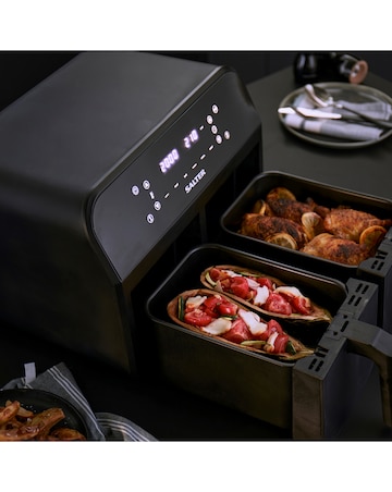 Salter Dual Air Cook Digital Pro Air Fryer 7.4L