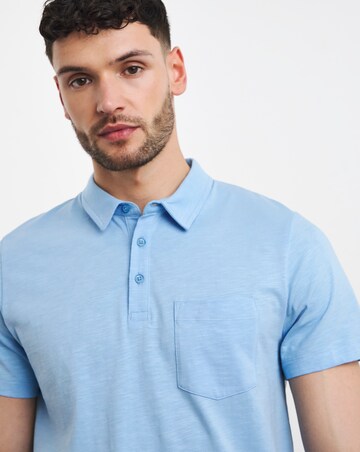 Jersey Slub Pocket Polo Long