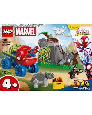 LEGO Marvel Spidey And His Amazing Friends Team Spidey Dino Crawler Rescue 11199