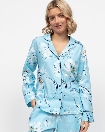 Cyberjammies Madelyn Pyjama Top Floral Print