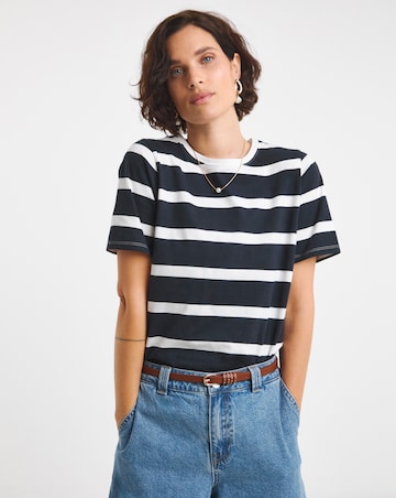 Pure Cotton Printed Crew Neck Tee