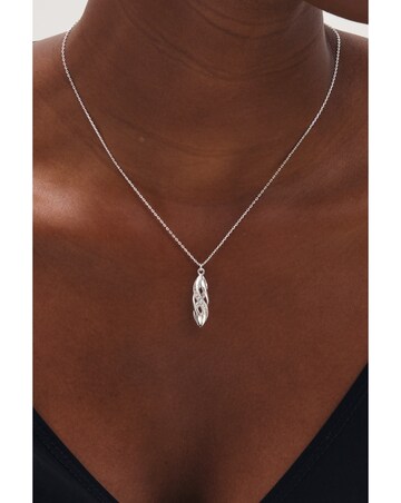 Inicio Polished And Pave Open Swirl Drop Set - Gift Box