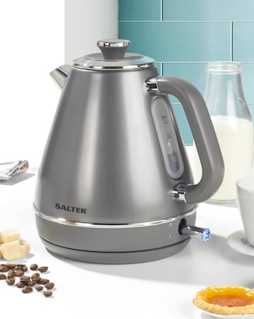 Salter Cosmos Bundle - 1.7L Kettle, 2 Slice Toaster, 20L Digital Microwave