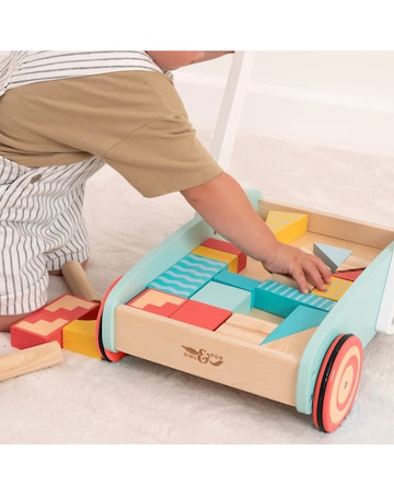 TP Owl & Fox Wooden Baby Walker