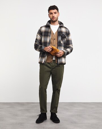 Neutral Lambswool Cardigan