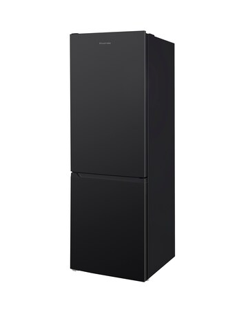 Russell Hobbs RH186FFF60B Frost Free Fridge Freezer - Black- E Rated 186 CM