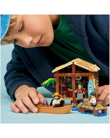 LEGO ONE PIECE Windmill Village Hut Building Kit, Role-Play Pirate Toy 75636